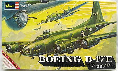 Revell 1/72 Boeing B-17E 'Peggy D', H228  plastic model kit
